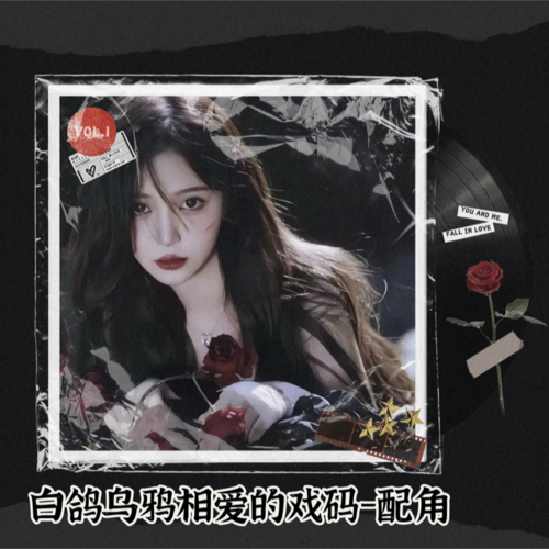 白鸽乌鸦相爱的戏码