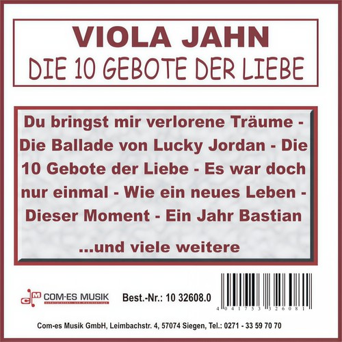 Die 10 Gebote der Liebe