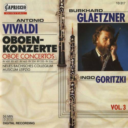 VIVALDI, A.: Oboe Concertos, Vol. 3 (Glaetzner)