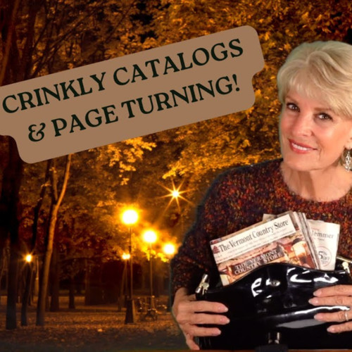 ASMR SUPER CRINKLY, TINGLY, & KINDA RETRO CATALOG FLIP!
