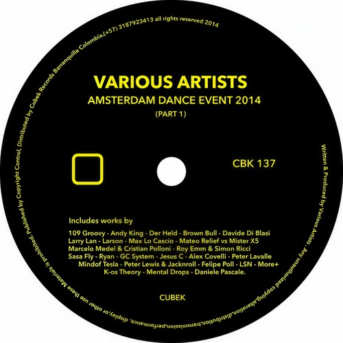 Cubek - Amsterdam Dance Event 2014 (Part 1)