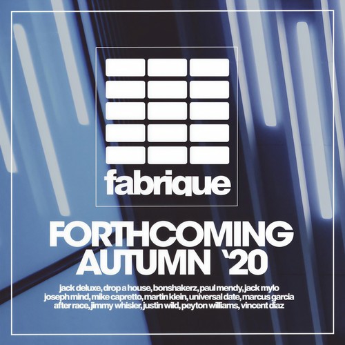 Forthcoming Autumn '20