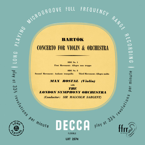 Bartók: Violin Concerto No. 2; Rawsthorne: Piano Concerto No. 2