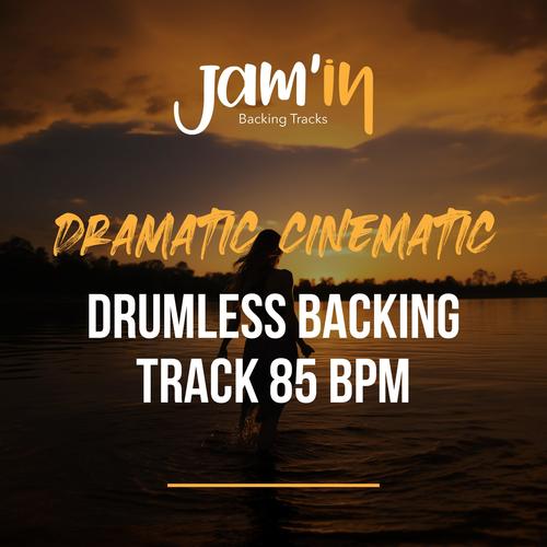 Dramatic Cinematic Drumless Backing Track 85 BPM