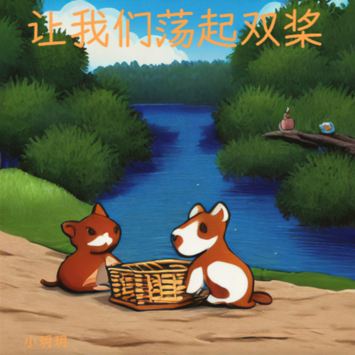 让我们荡起双桨（小船儿推开破浪）