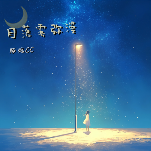 月落雾弥漫