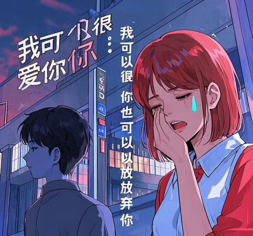 我可以很爱你也可以放弃你