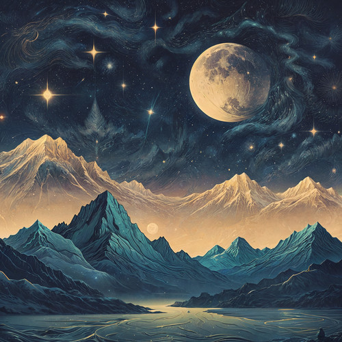 Mountains on the horizon
