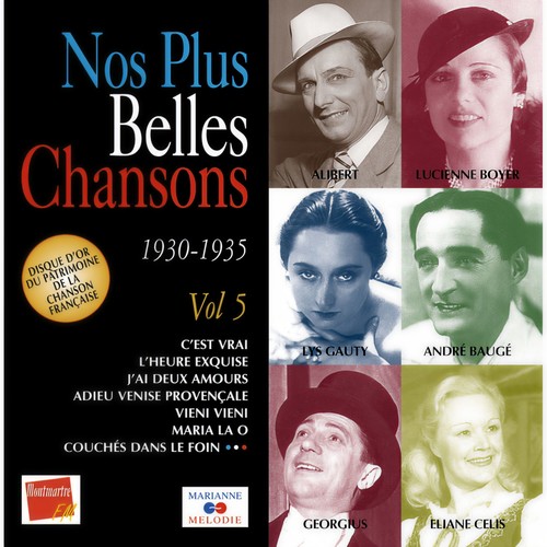 Nos plus belles chansons, Vol. 5: 1930-1935