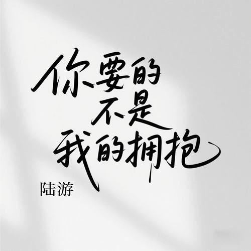 你要的不是我的拥抱