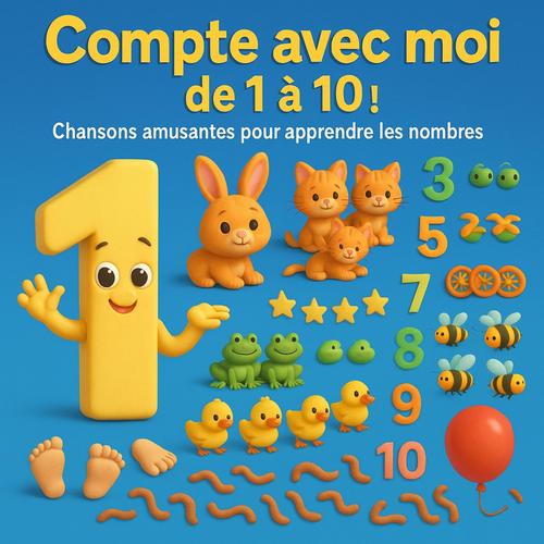Chansons pour apprendre à compter 1–10