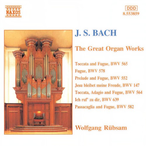 BACH, J.S.: Great Organ Works (Rübsam)