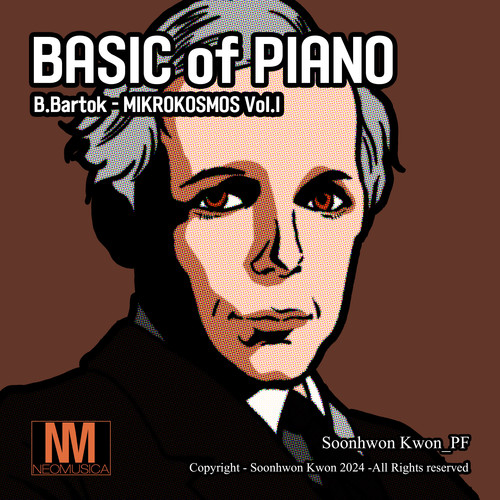 Basic of Piano (피아노의 기초) 미크로코스모스 1권 (Basic of Piano (Mikrokosmos Vol.I))