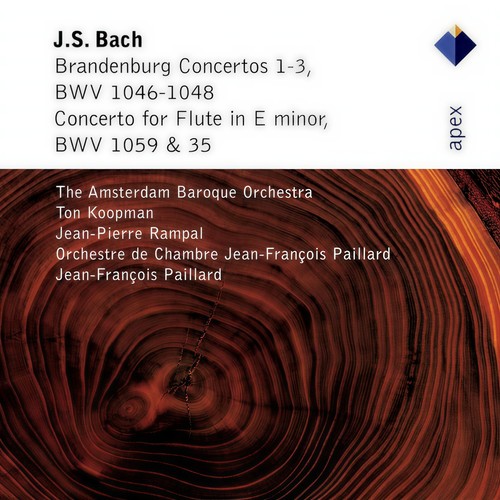 Bach, JS : Brandenburg Concertos Nos 1 - 3 & Flute Concerto (-  Apex)