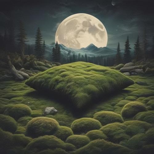 独眠的人枕头长出了青苔
