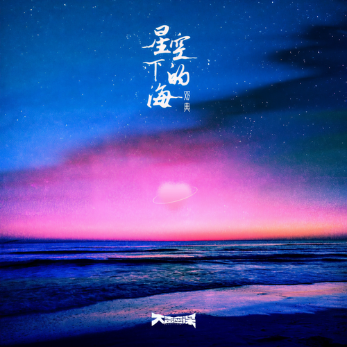 星空下的海