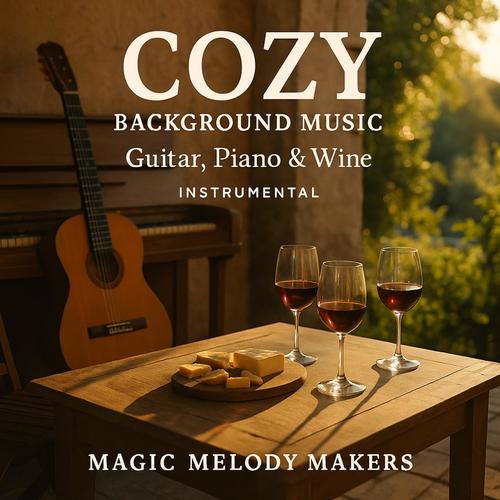 Cozy Background Music – Guitar, Piano & Wine