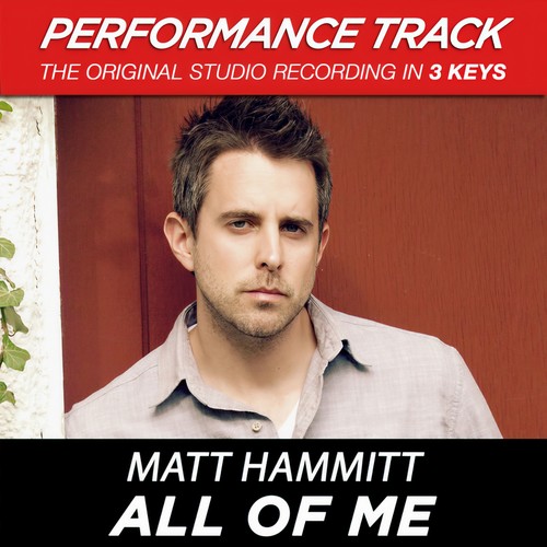All Of Me (Performance Tracks)
