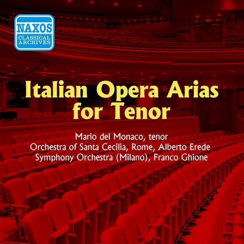 DEL MONACO, Mario: Italian Opera Arias for Tenor (1955)