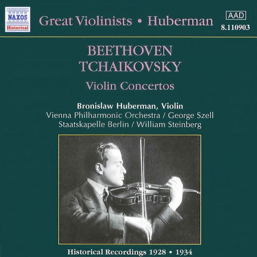 TCHAIKOVSKY / BEETHOVEN: Violin Concertos (Huberman) [1928, 1934]