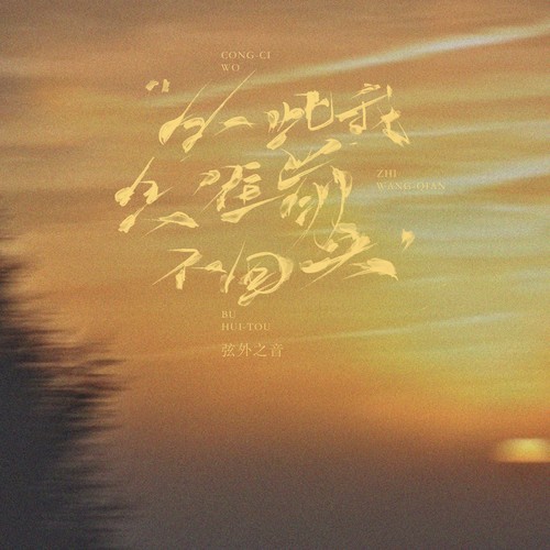 从此我只往前走不回头