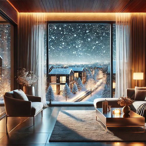 Cozy Luxury Apartment (Christmas Jazz Music, Pleasant and Relaxing)