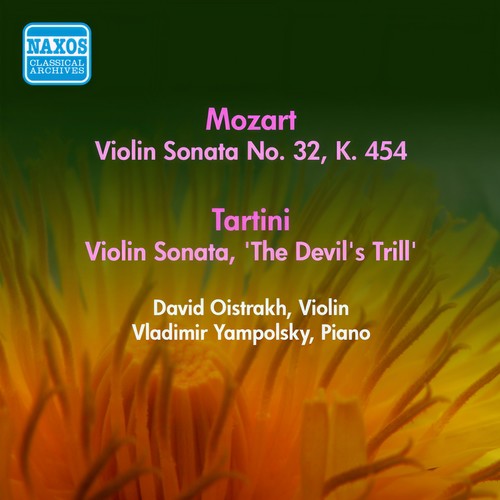 MOZART, W.A.: Violin Sonata No. 32, K. 454 / TARTINI, G.: Violin Sonata, 