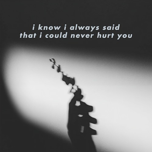 i know i always said that i could never hurt you (Explicit)