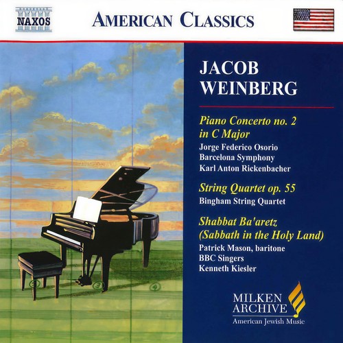 WEINBERG: Piano Concerto No. 2 / String Quartet Op. 55 / Shabbat Ba'aretz
