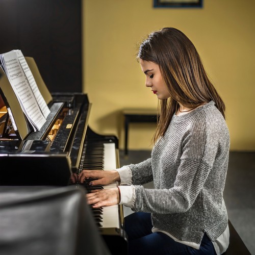 Rainy Piano Focus: Gentle Keys Serenity