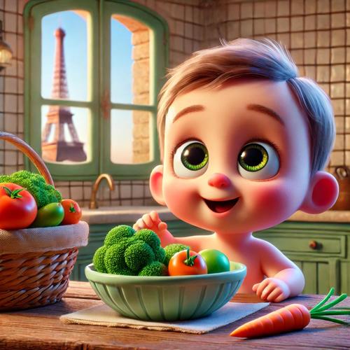 Chante avec les légumes!