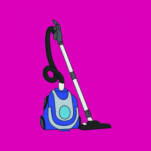 White Noise Vacuum Cleaner