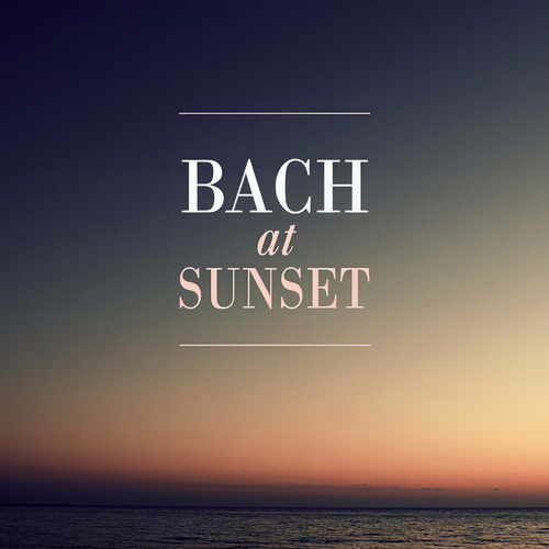 Bach at sunset