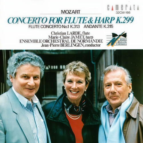 Mozart: Concerto for Flute, Harp and Orchestra