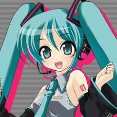 歌手初音ミク的头像