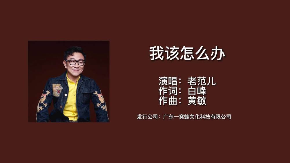 老范儿《我该怎么办》
