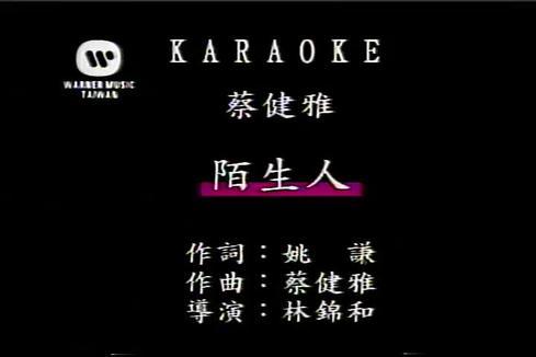 蔡健雅《陌生人》