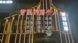 梦里的那个人-露·如烟