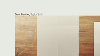 Dear Reader-Taylor Swift