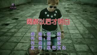 喝醉以后才明白封面