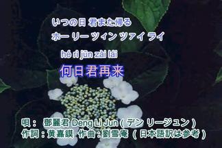 何日君再来-邓丽君