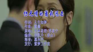 你无情的离我远去（对唱版）-丛林思语&苏家宁