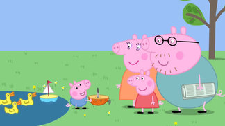 第二季11-在池塘里玩船（节目)-小猪佩奇（Peppa Pig）