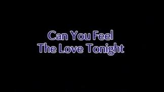 Can You Feel The Love Tonight-Elton John