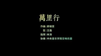 万里行 作曲：郝维亚-林汉达&中央音乐学院交响乐团&王磊&北京环球音像