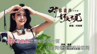 对你说声好久不见（女声版）-付海燕