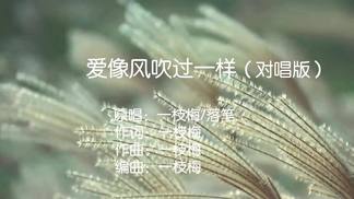 爱像风吹过一样（对唱版）-一枝梅&落笔